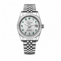 ROYAL GREY - GREEN ARABIC NUMERALS