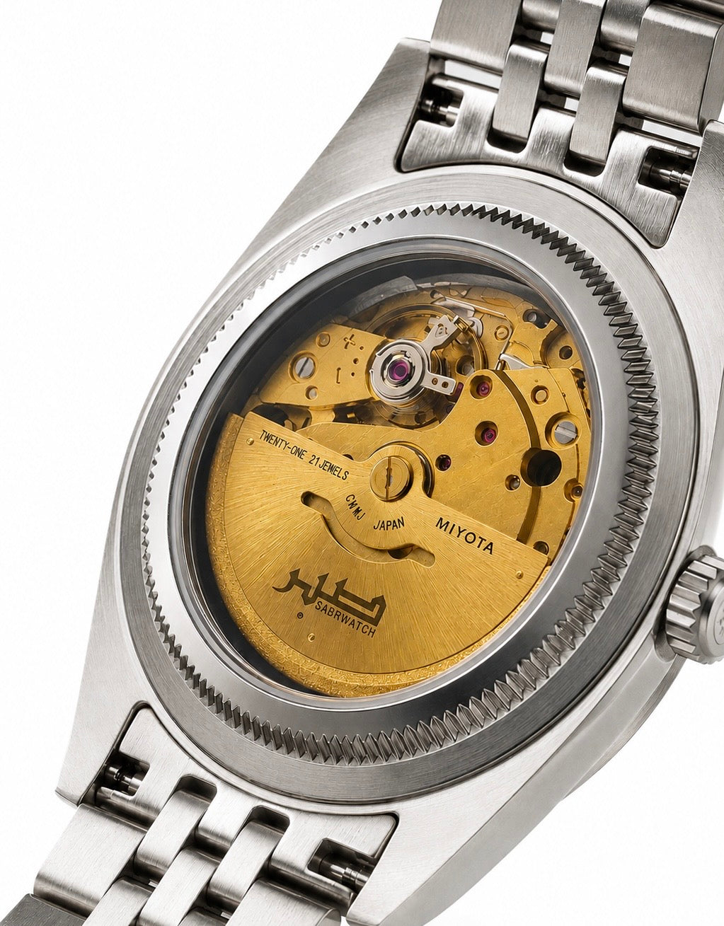 ROYAL GREY - GREEN ARABIC NUMERALS